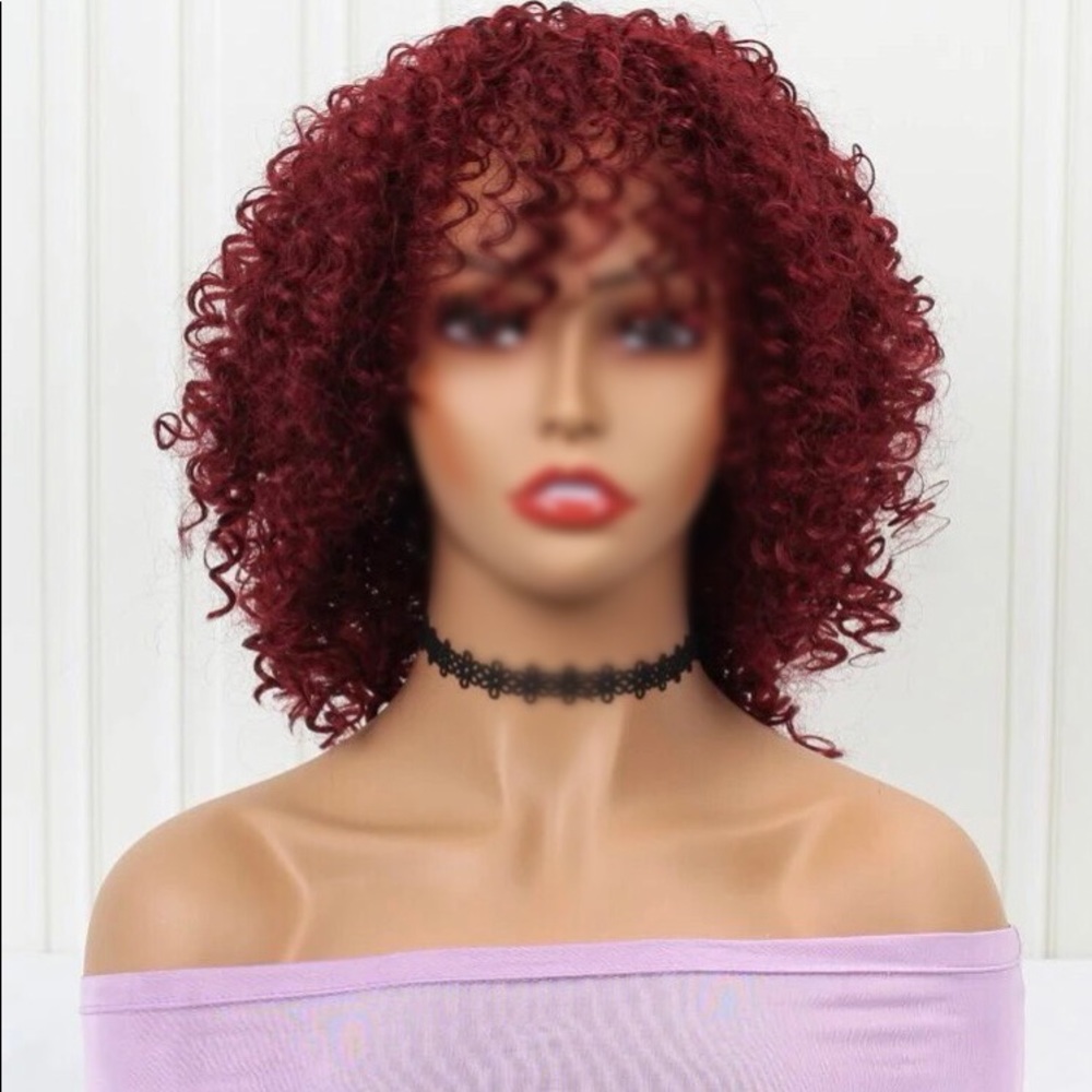 NEVER WORN WIG! Red Curly Hair